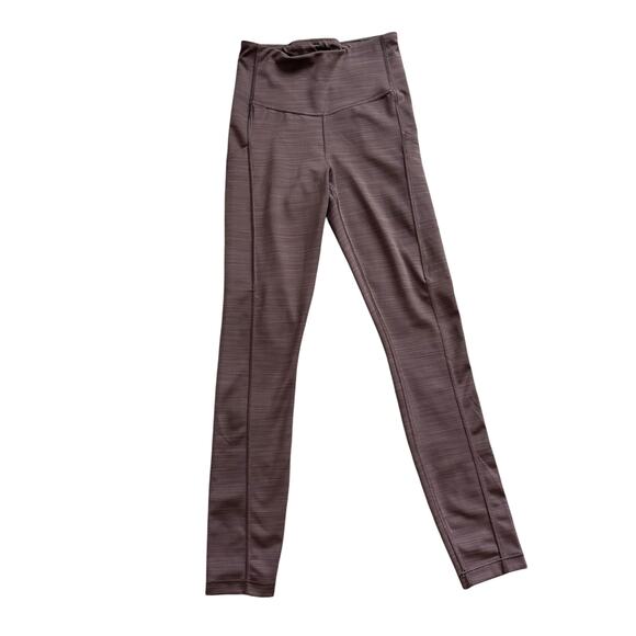 Athleta mauve purple Ultimate Stash pocket 7/8 leggings size XXS - Picture 1 of 11